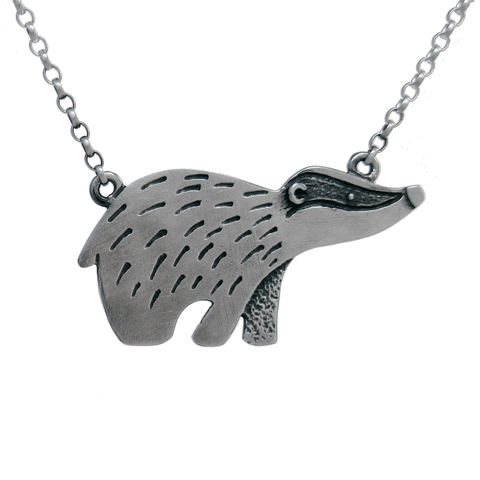 Night Badger Necklace