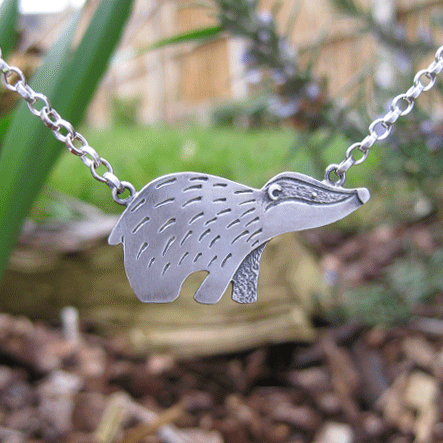 Night Badger Necklace