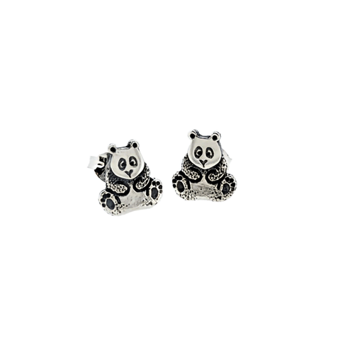 Panda Earrings