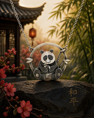 Chomping Panda (with moving head and bamboo)