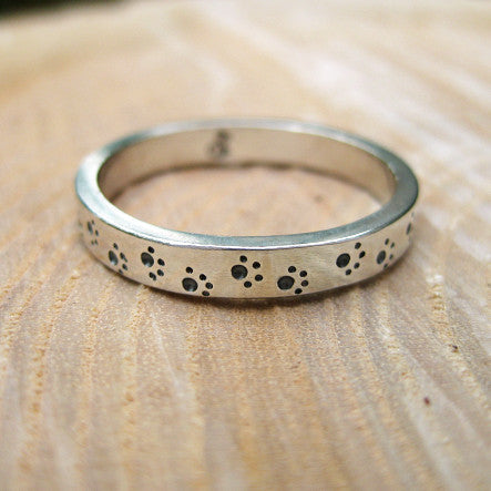 Paw Print Ring