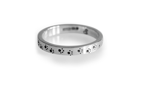 Paw Print Ring